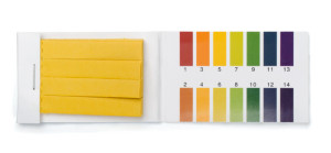 Measure pH levels in soil