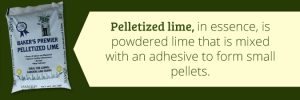 what is pelletized lime